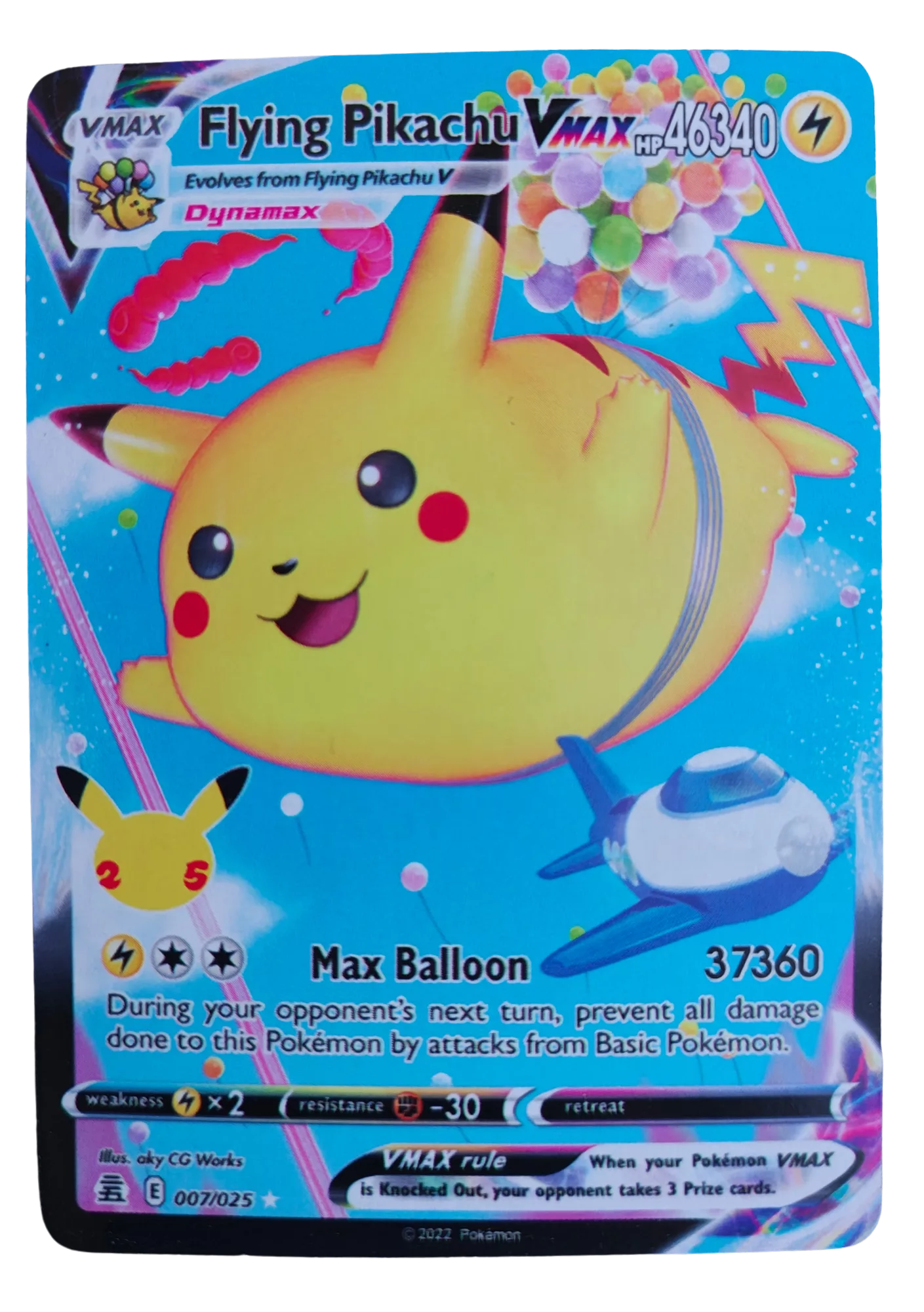 Flying Pikachu VMAX