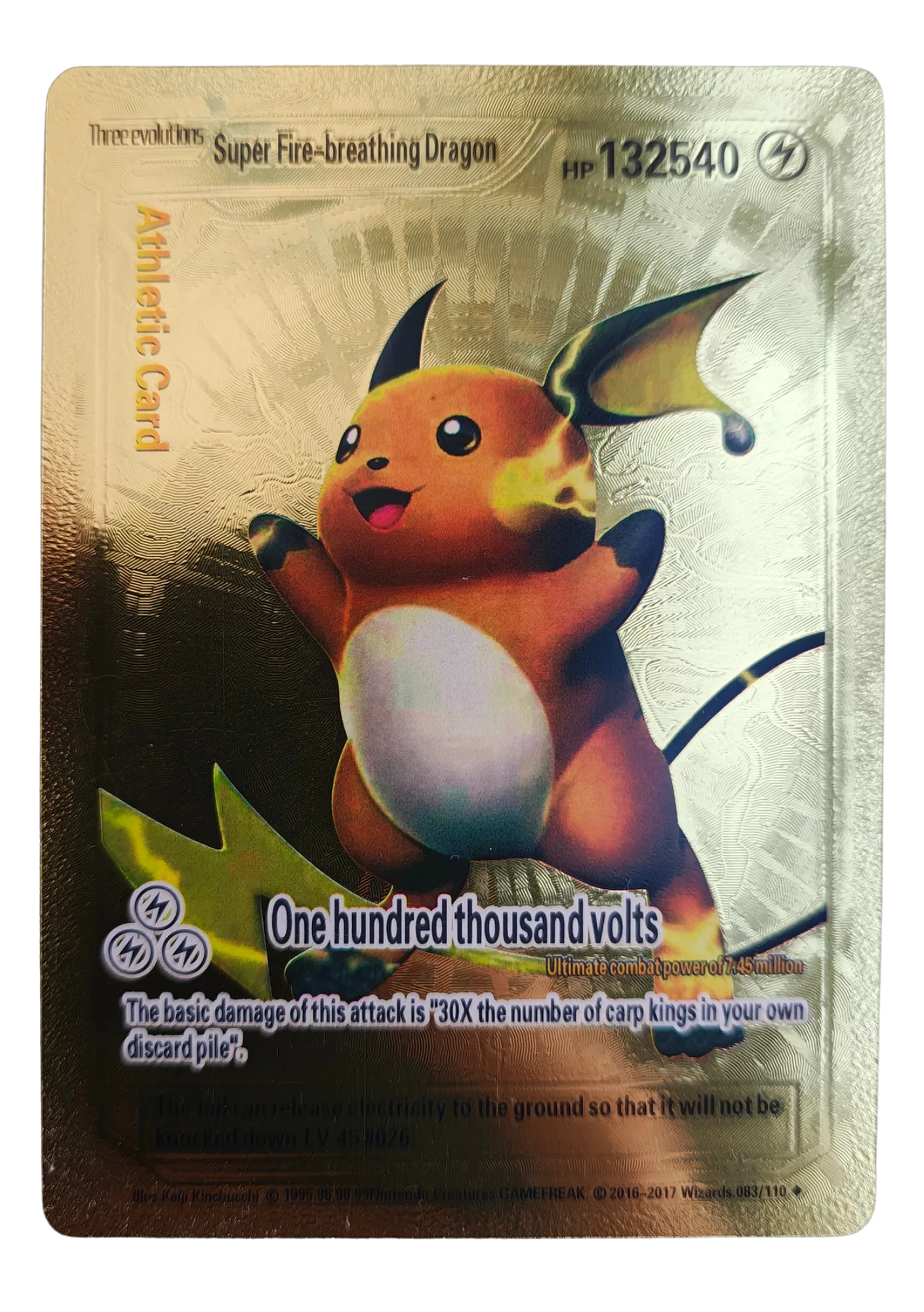 Super Fire-breathing Dragon (Raichu)