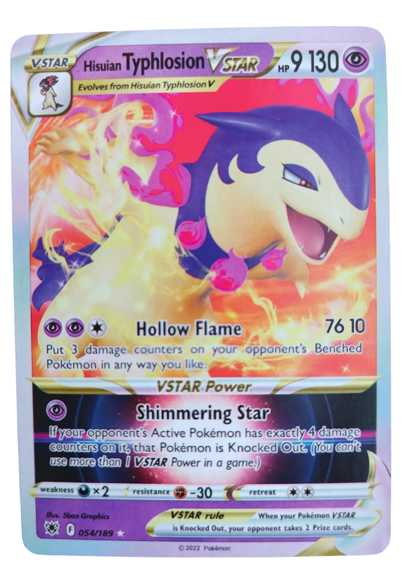 Hisuian Typhlosion VSTAR