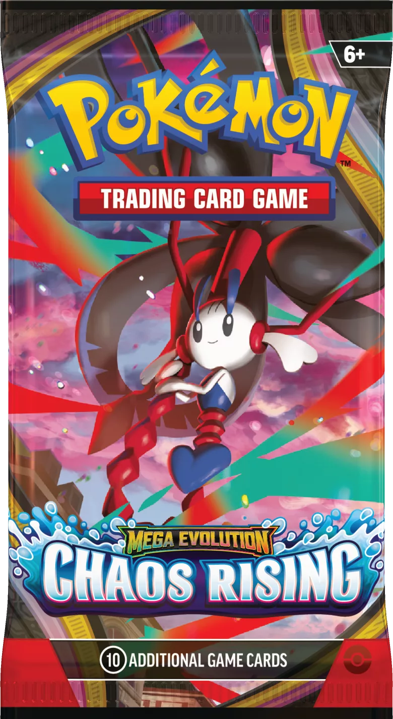 Pokemon TCG Mega Evolution— Chaos Rising Booster Wrap Mega Floette