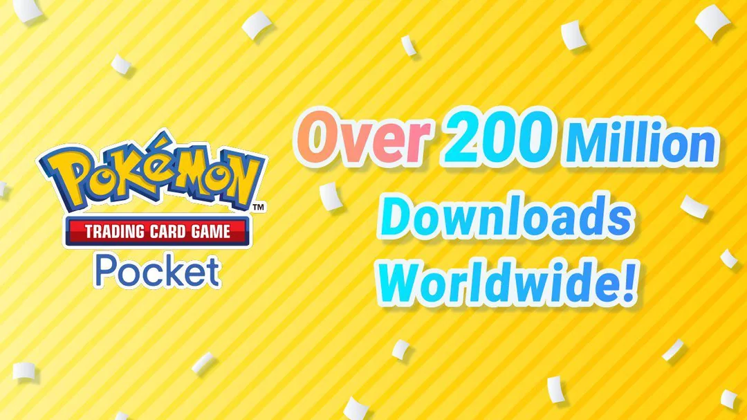 Pokémon TCG Pocket przebija barierę 200 milionów pobrań na świecie!
