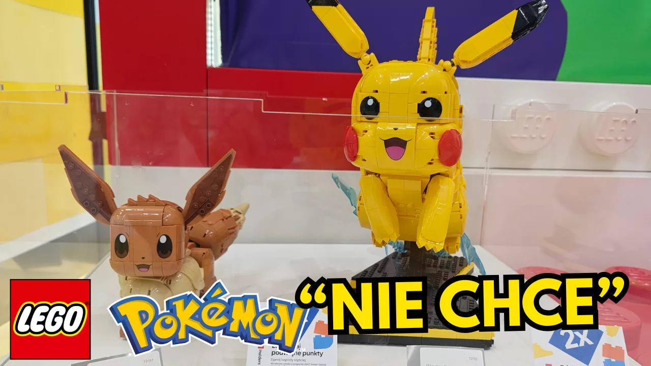 4-latek nie chce nowych zestawów LEGO® Pokémon™, ale spokojnie – i tak nie są dla niego…