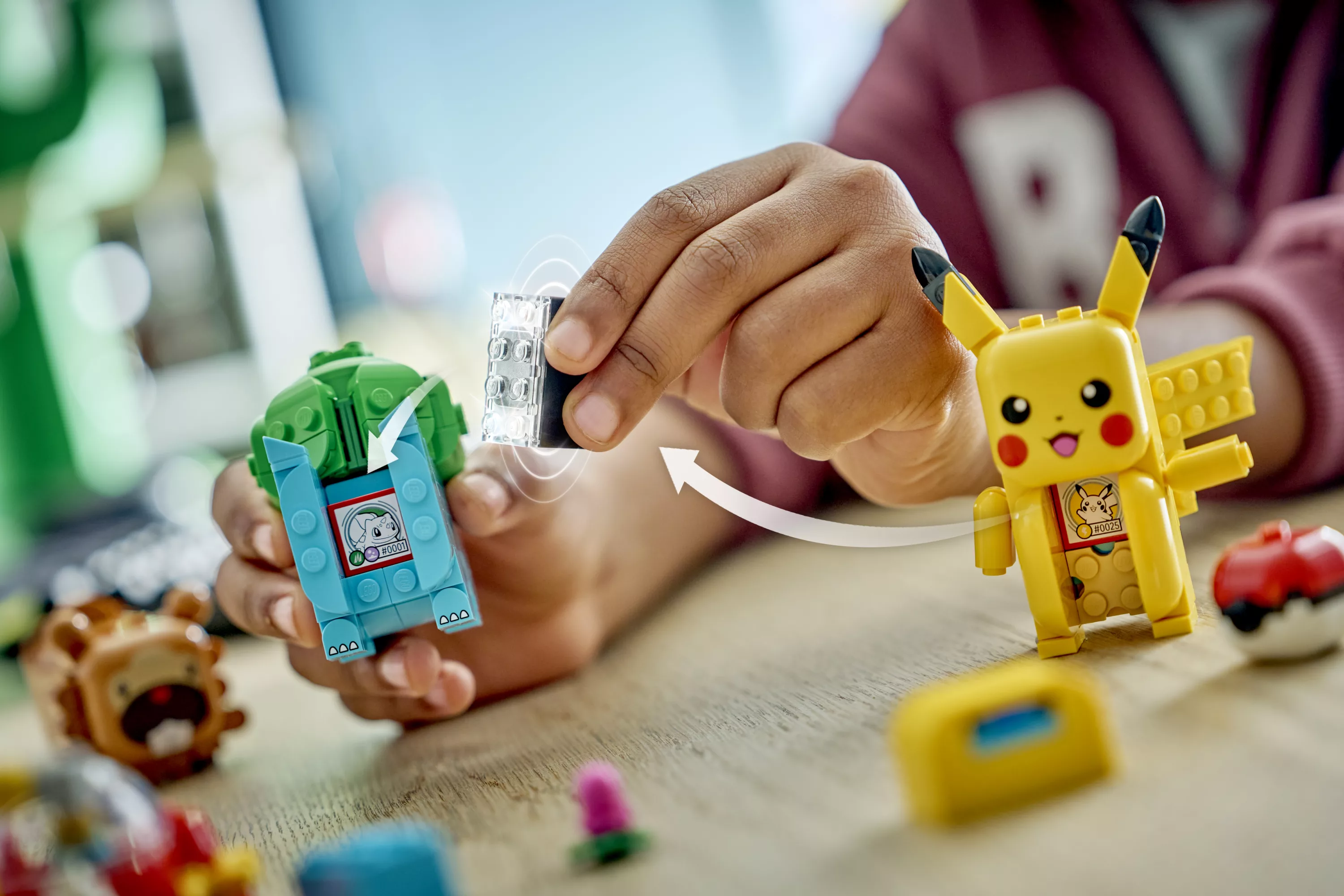 LEGO® Pokemon™ SMART Play Berry Bash with Bulbasaur and Bidoof Product Image 2