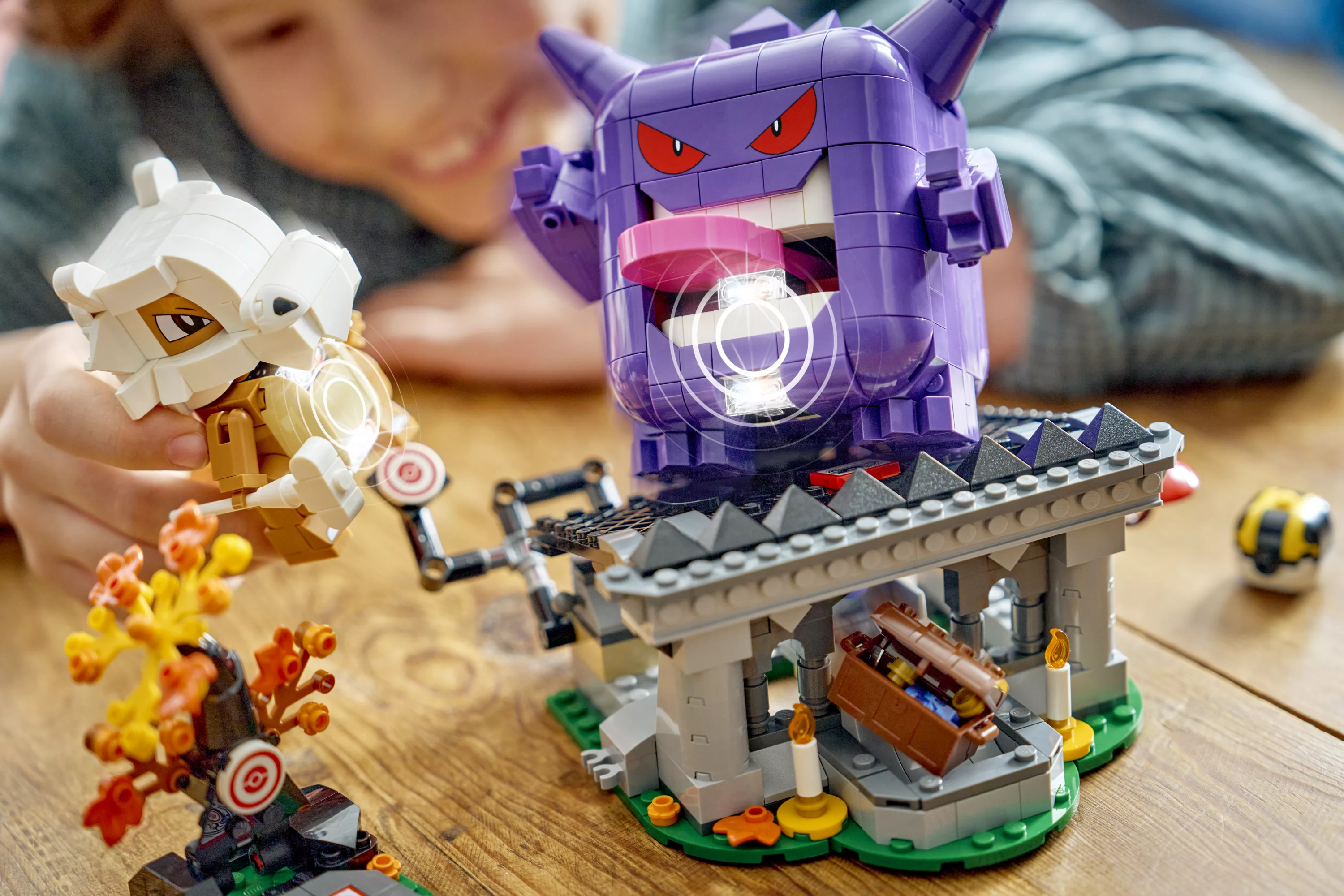 LEGO® Pokemon™ SMART Play Cubone and Gengar s Spooky Showdown Product Image 3