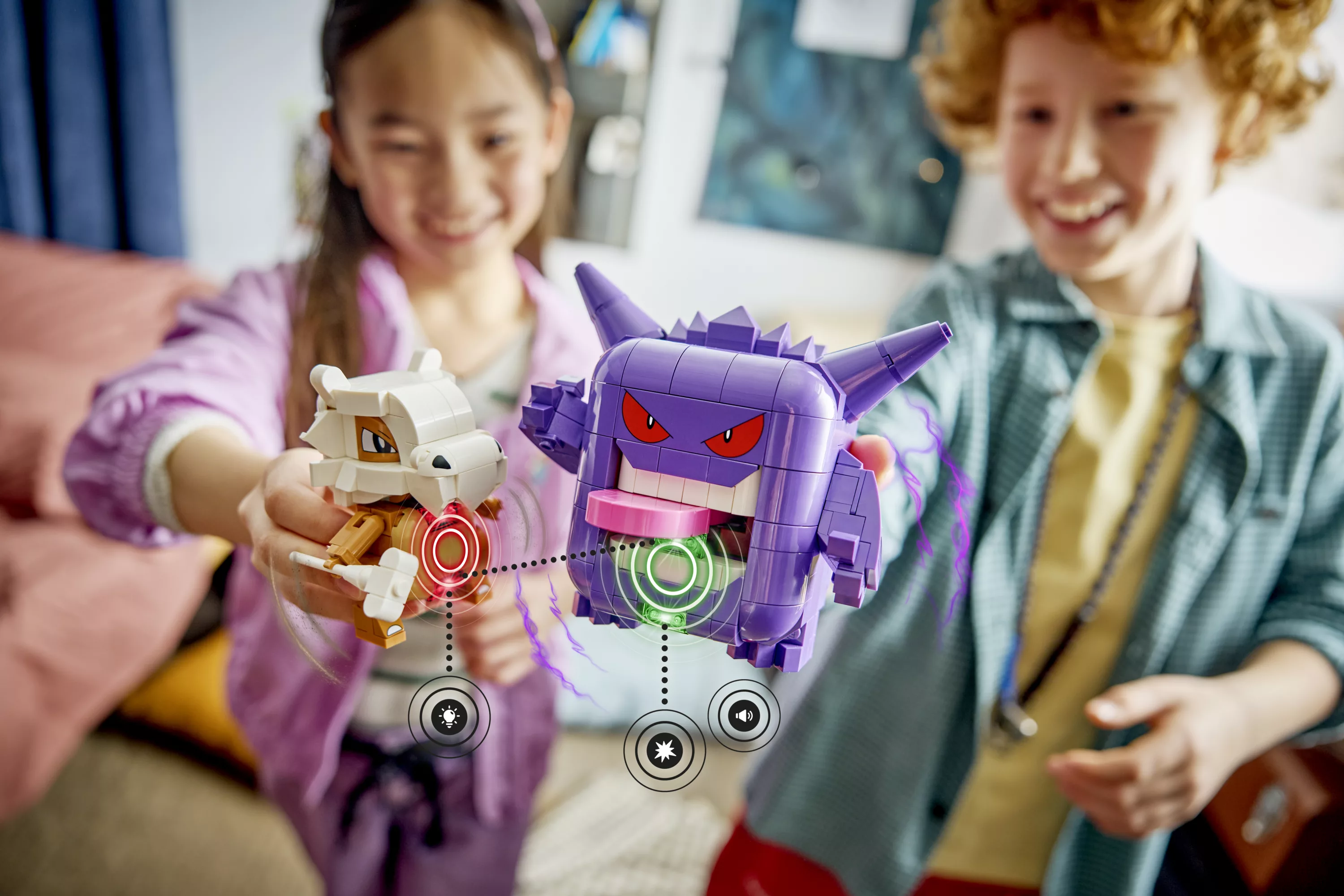 LEGO® Pokemon™ SMART Play Cubone and Gengar s Spooky Showdown Product Image 4