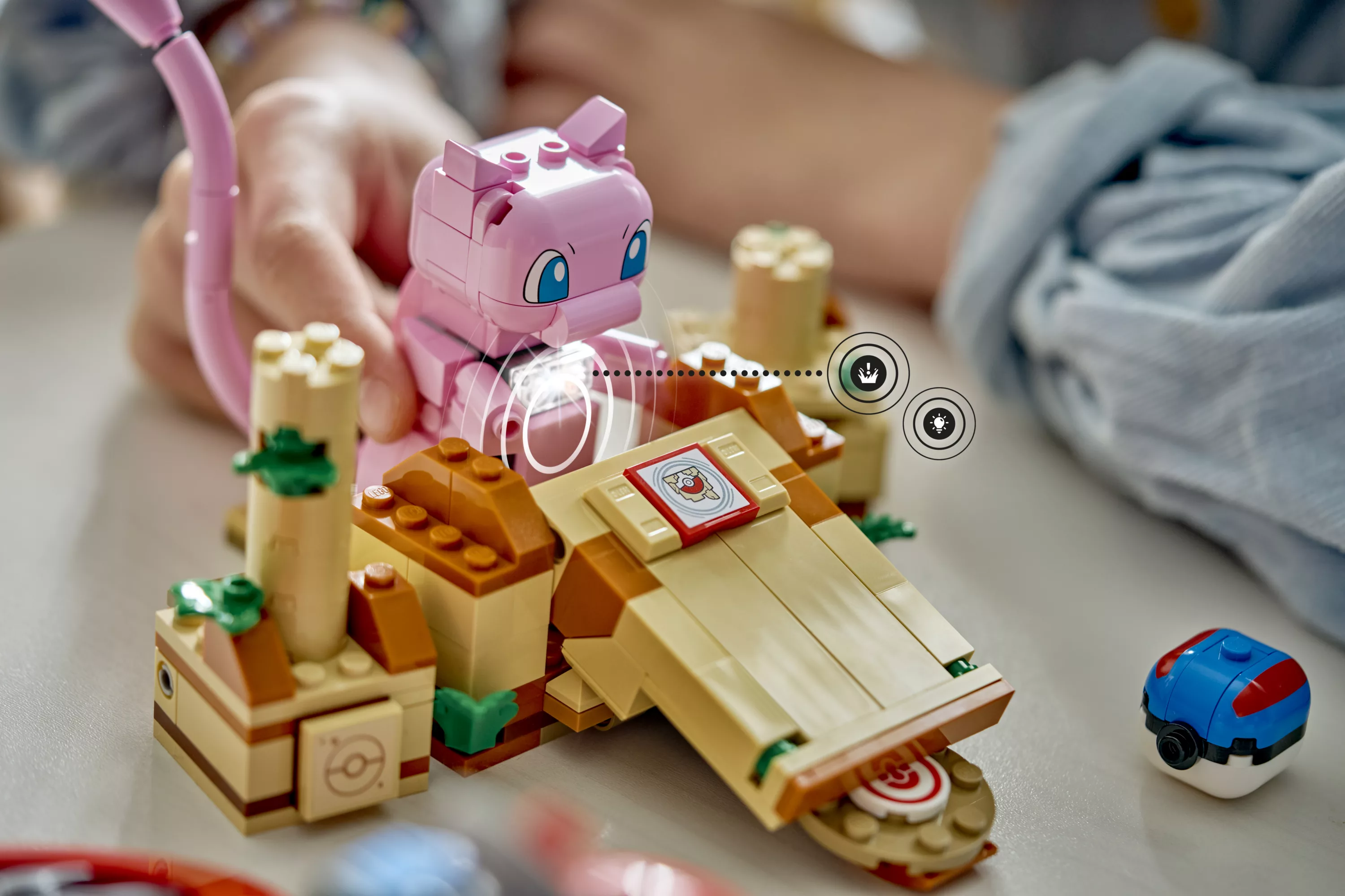 LEGO® Pokemon™ SMART Play Drone Search for Mythical Mew Product Image 4