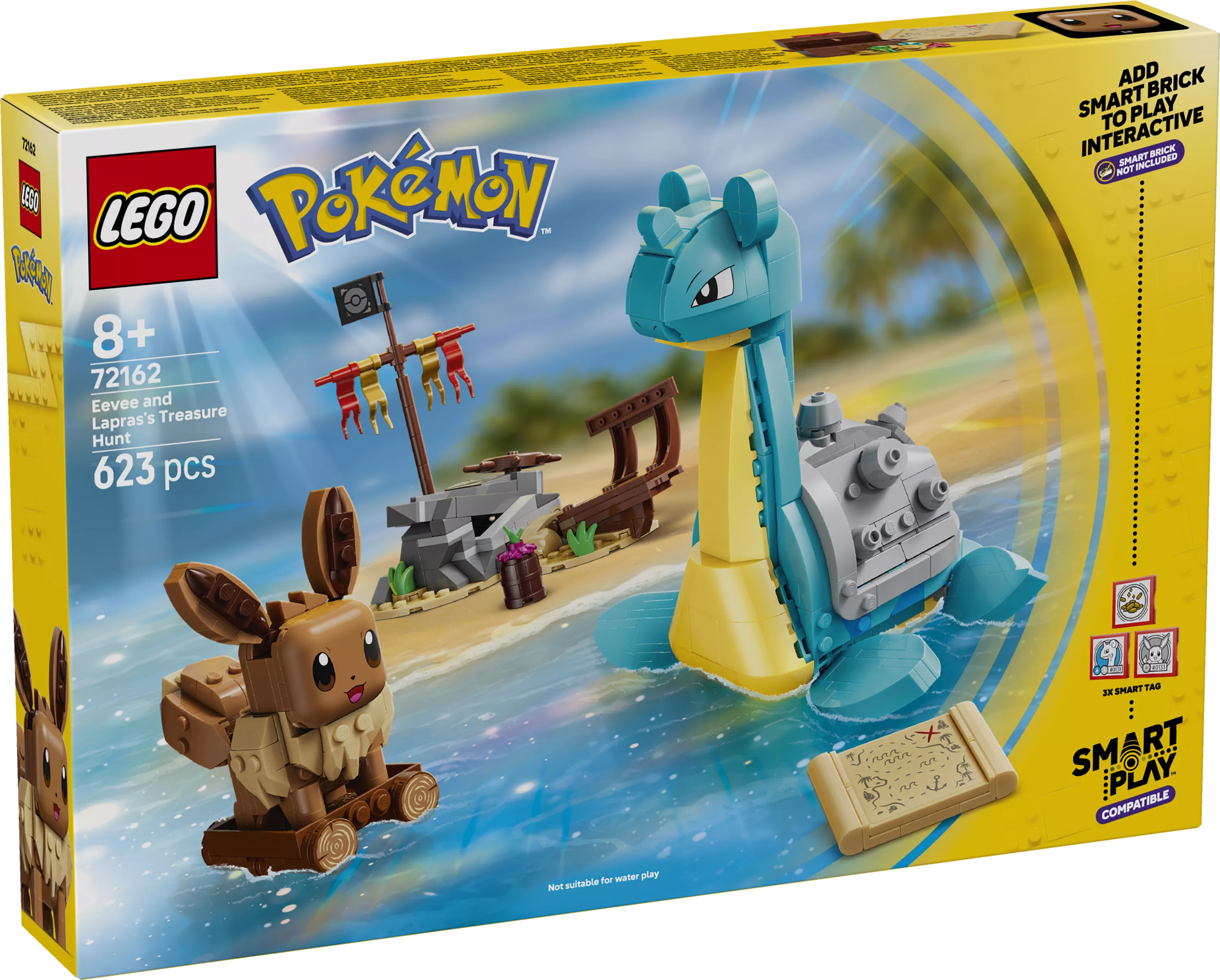 LEGO® Pokemon™ SMART Play Eevee and Lapras s Treasure Hunt Product Image 1
