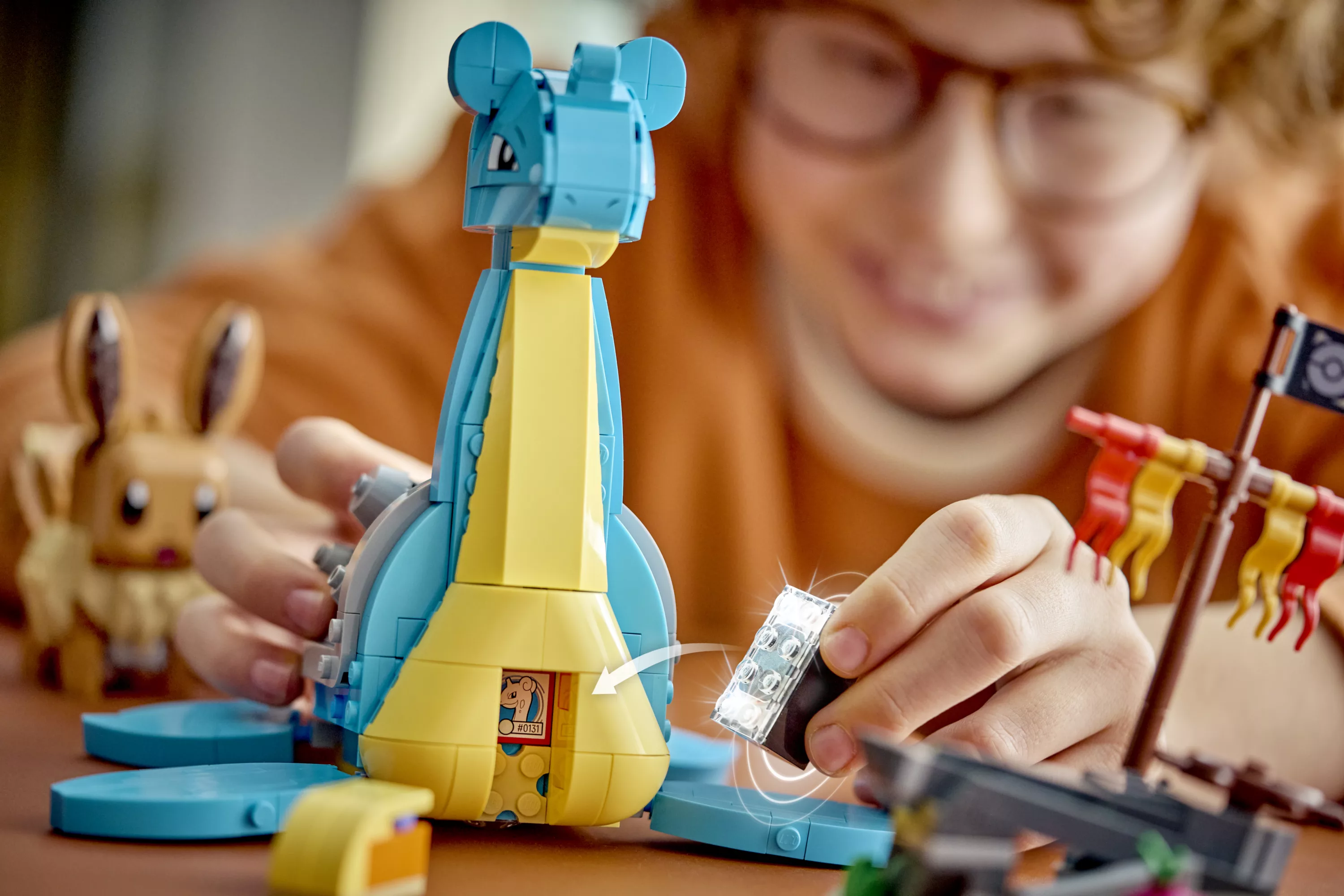 LEGO® Pokemon™ SMART Play Eevee and Lapras s Treasure Hunt Product Image 3