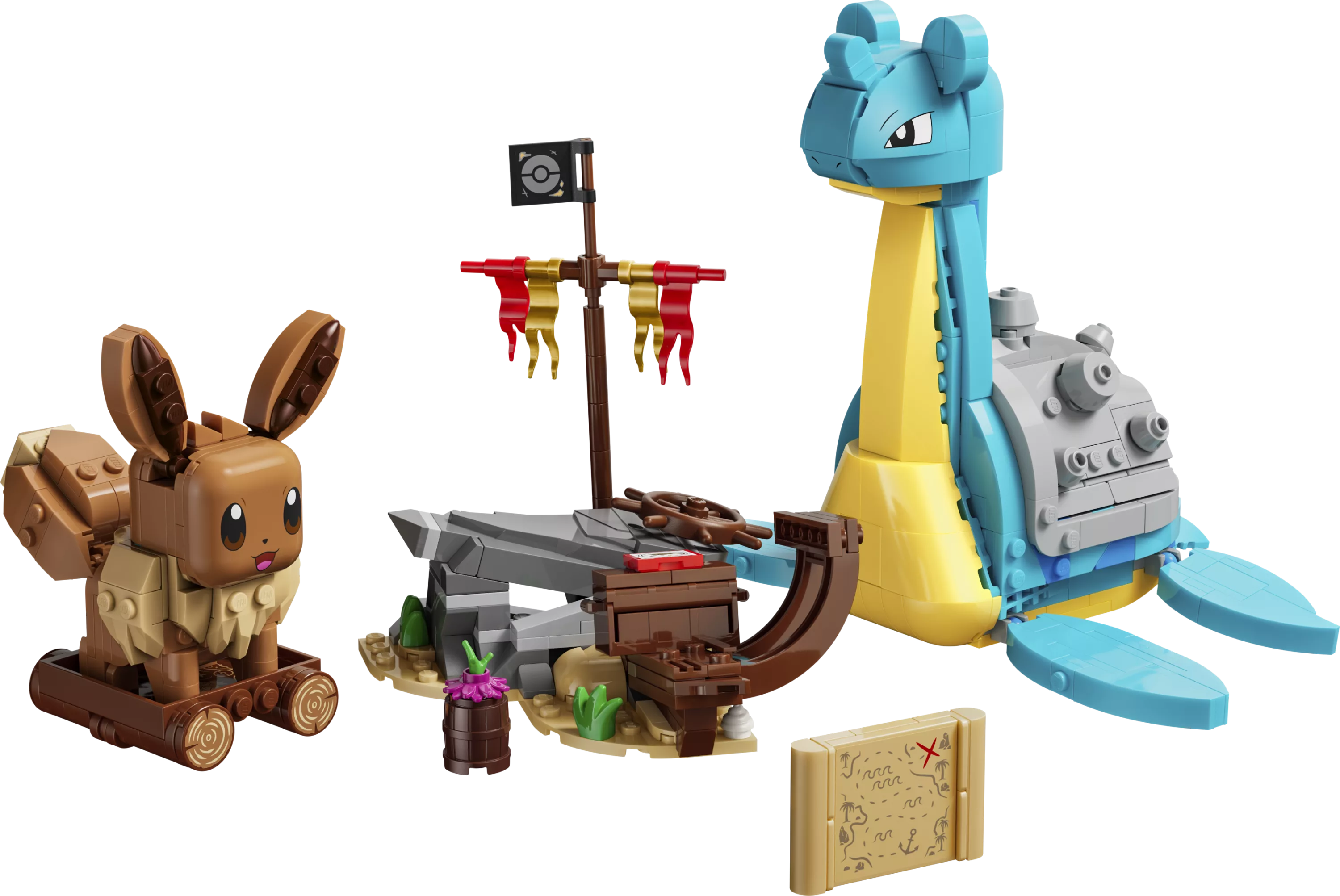 LEGO® Pokemon™ SMART Play Eevee and Lapras s Treasure Hunt Product Image 7
