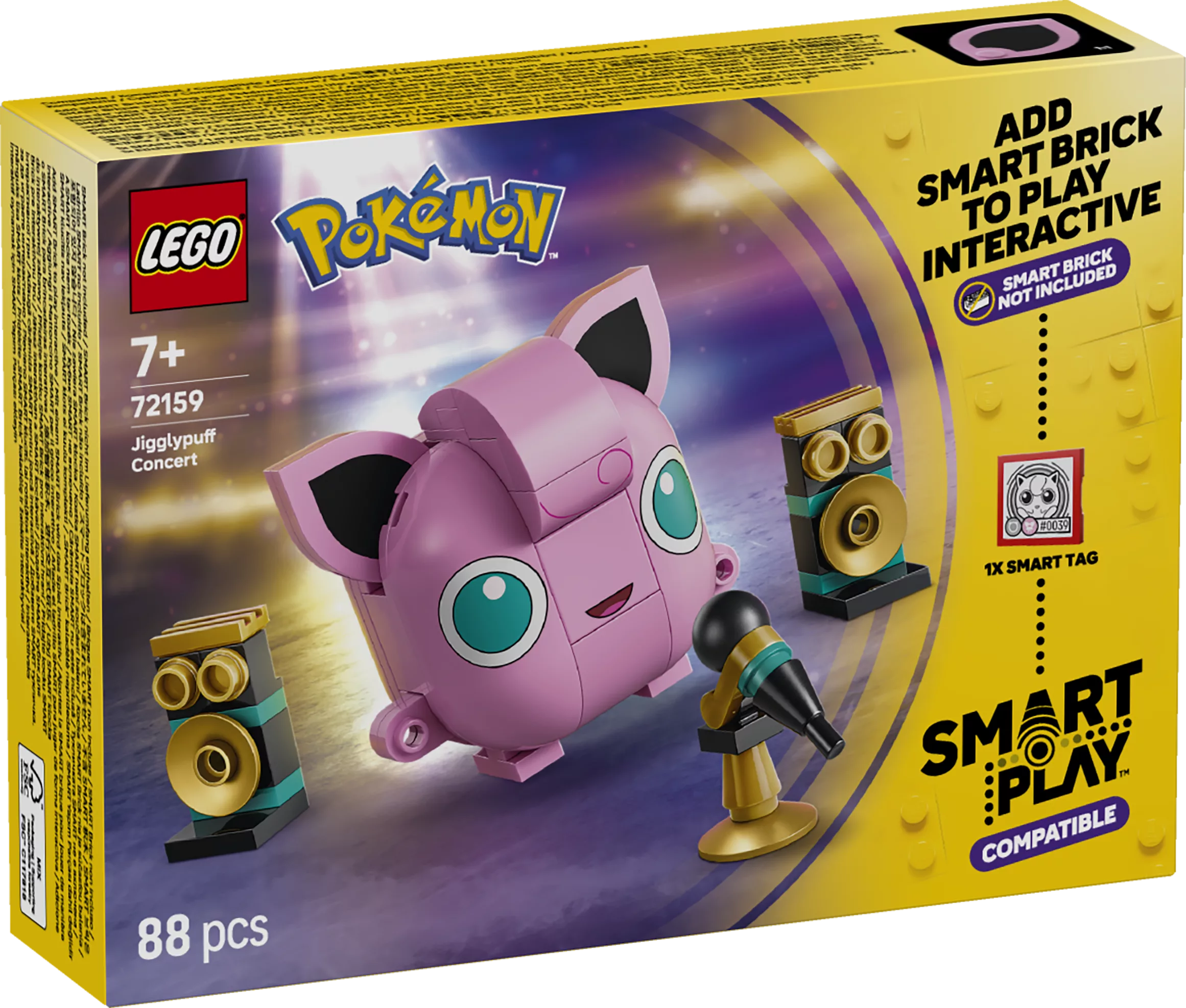 LEGO® Pokémon™ SMART Play™: Jigglypuff i koncert (72159)