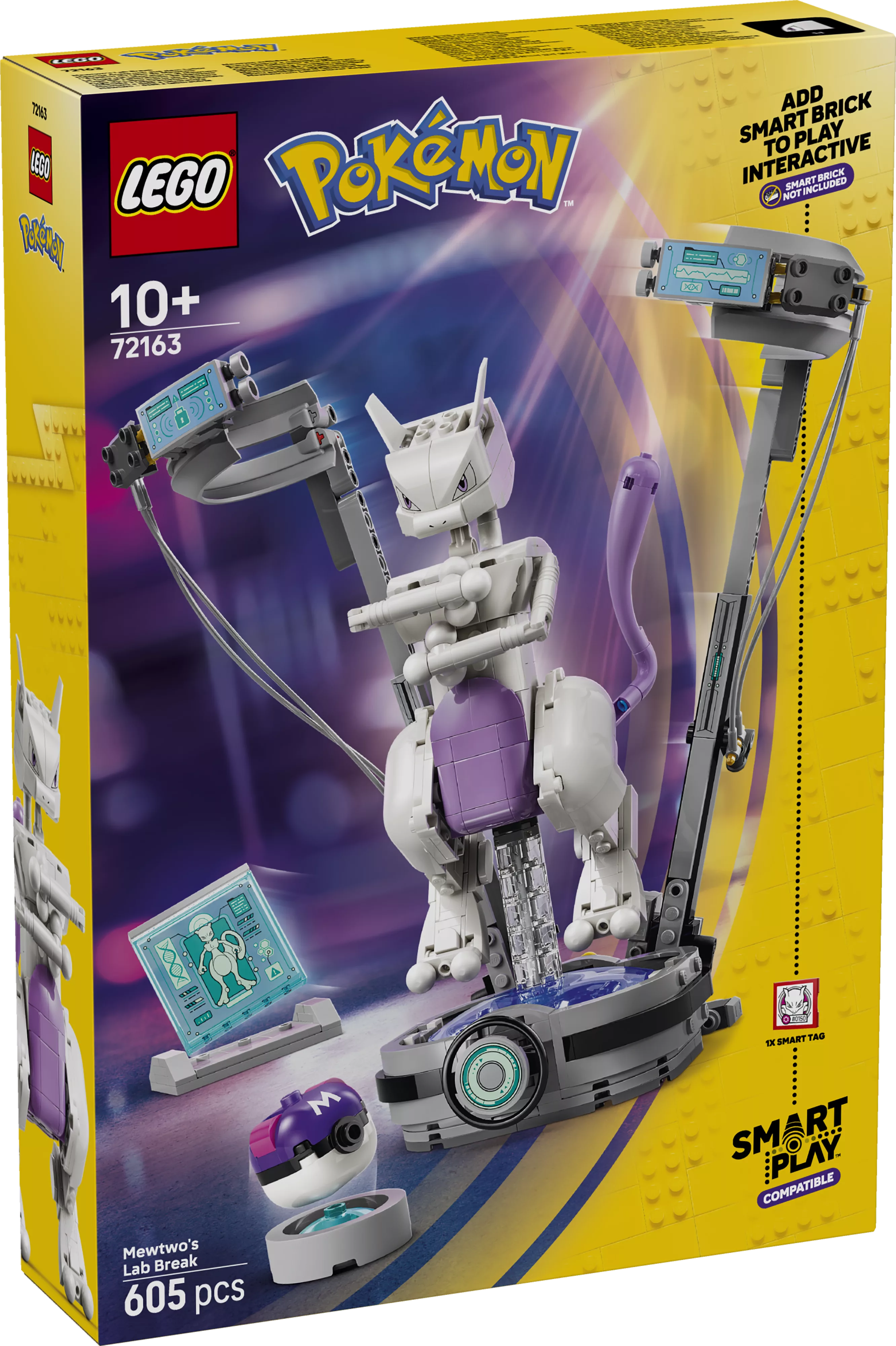 LEGO® Pokemon™ SMART Play Mewtwo s Lab Break Product Image 1