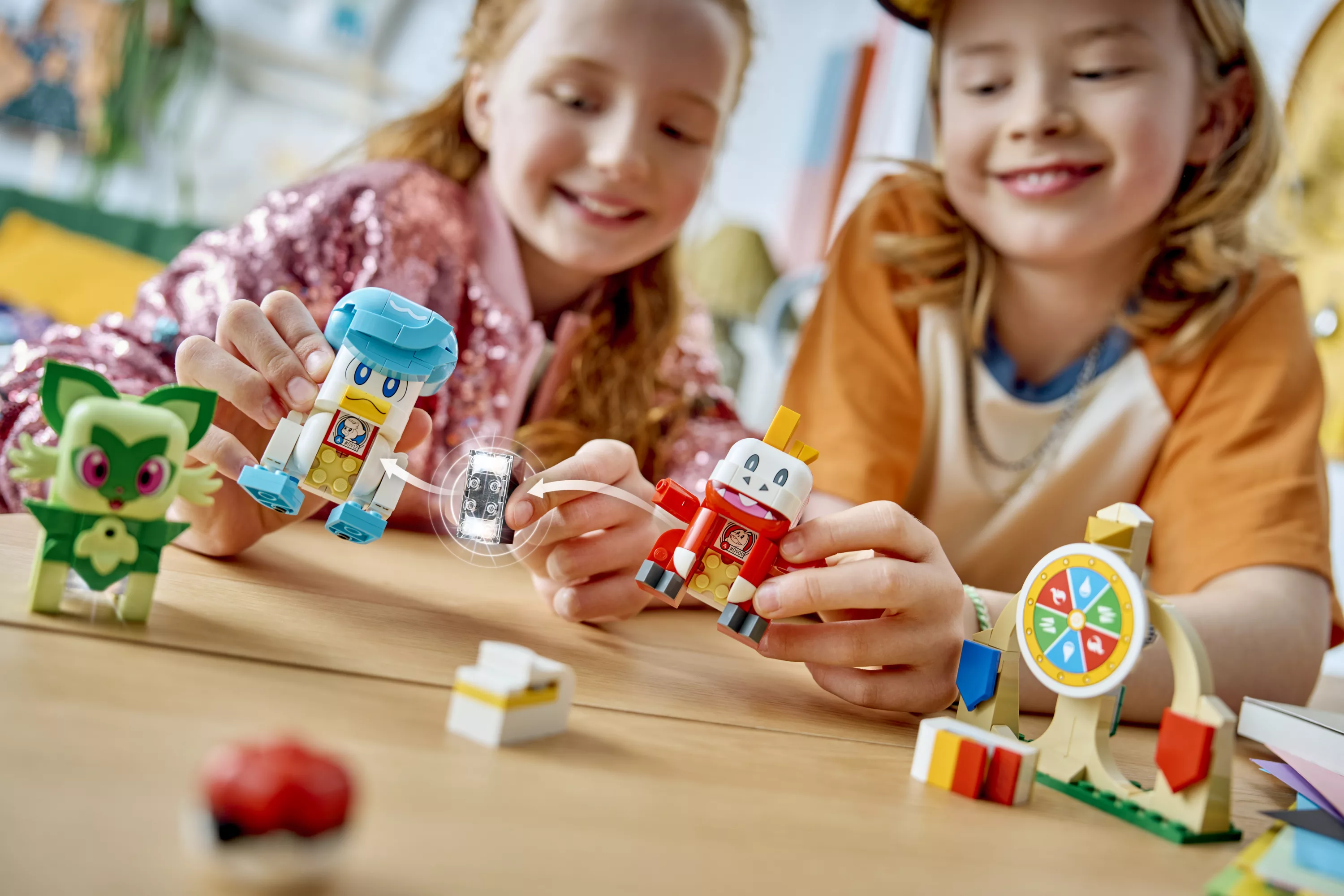 LEGO® Pokemon™ SMART Play Sprigatito Fuecoco and Quaxly Battle Product Image 2