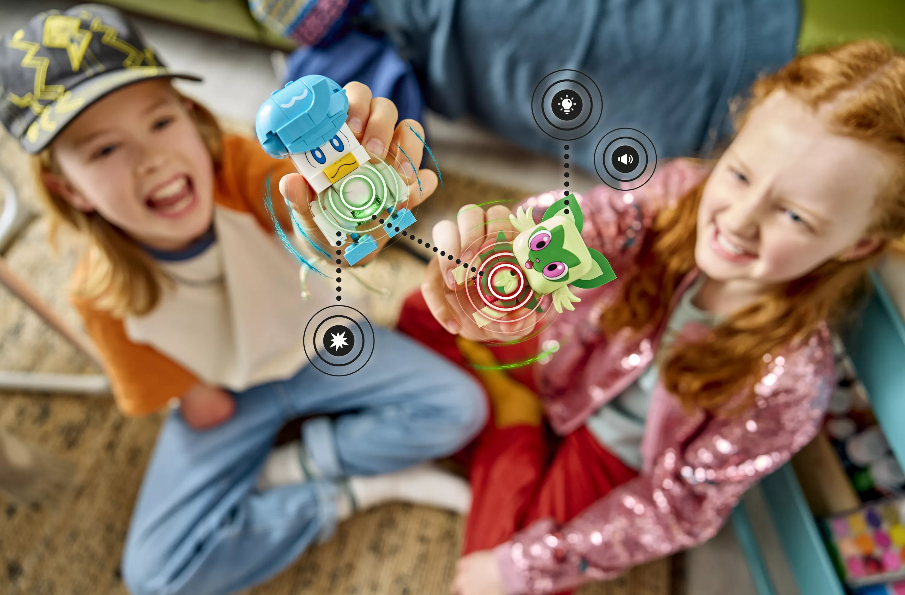 LEGO® Pokemon™ SMART Play Sprigatito Fuecoco and Quaxly Battle Product Image 3