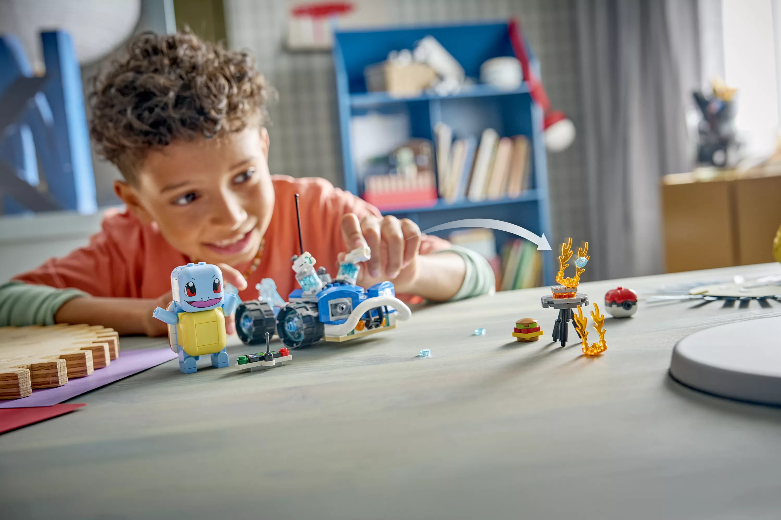 LEGO® Pokemon™ SMART Play Trainer s Buggy Adventure with Squirtle Product Image 2