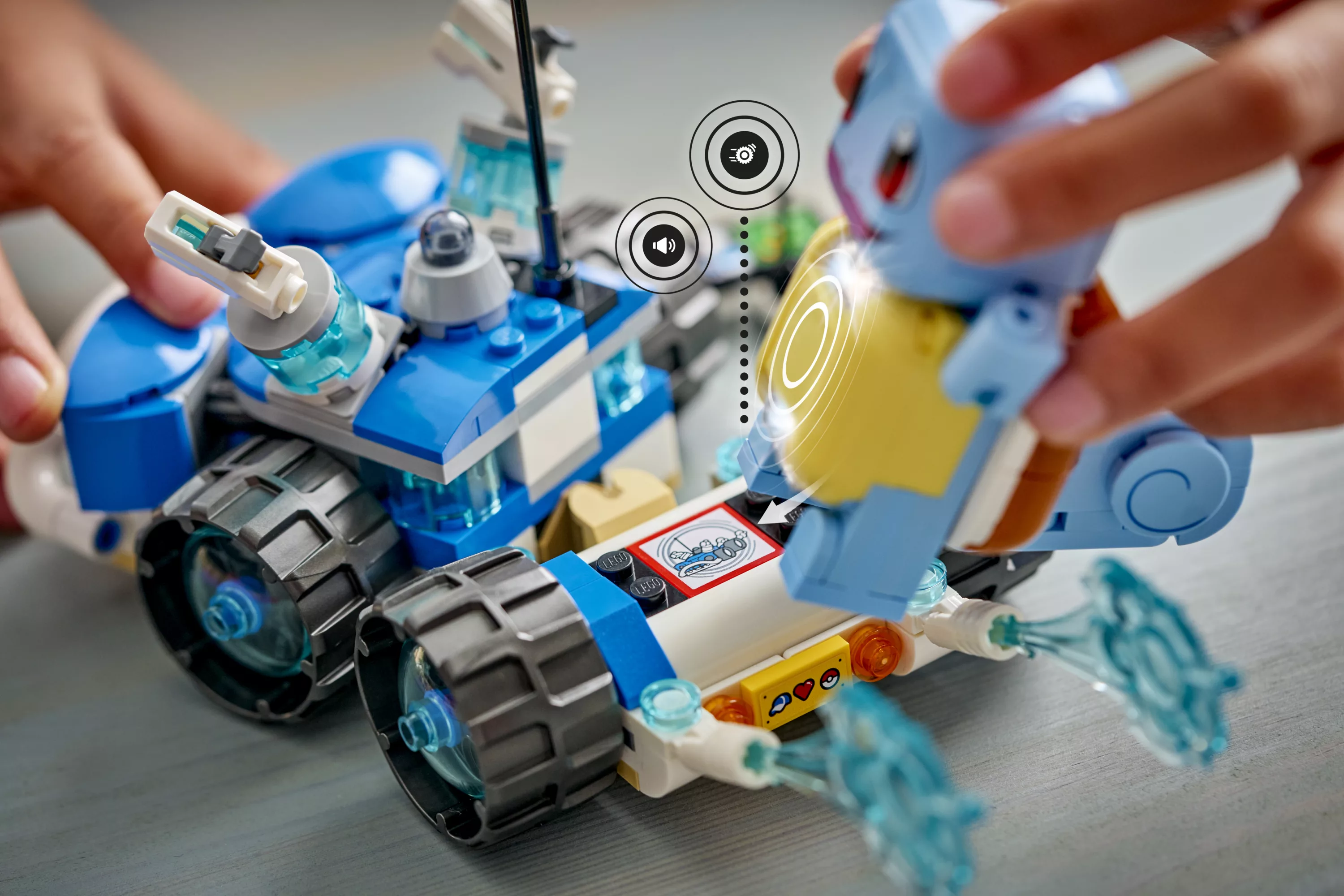 LEGO® Pokemon™ SMART Play Trainer s Buggy Adventure with Squirtle Product Image 3