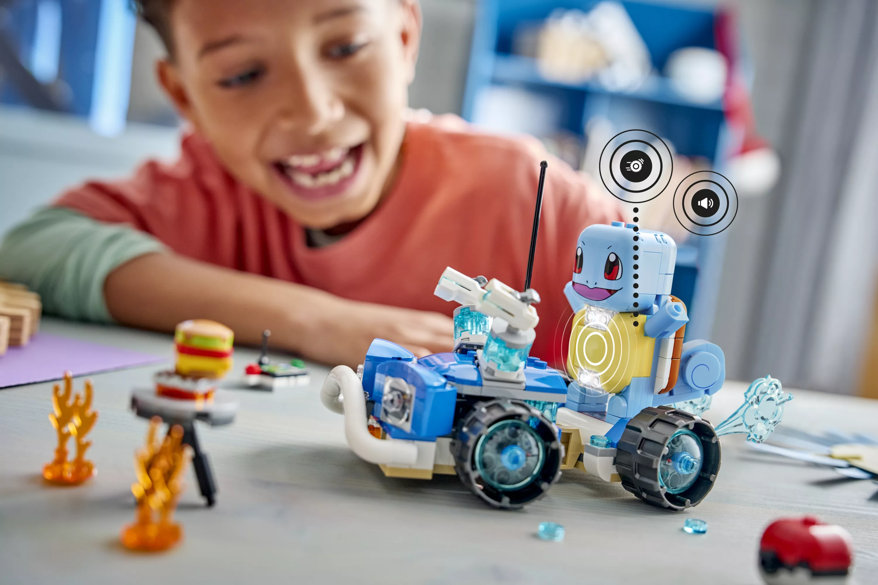 LEGO® Pokemon™ SMART Play Trainer s Buggy Adventure with Squirtle Product Image 5