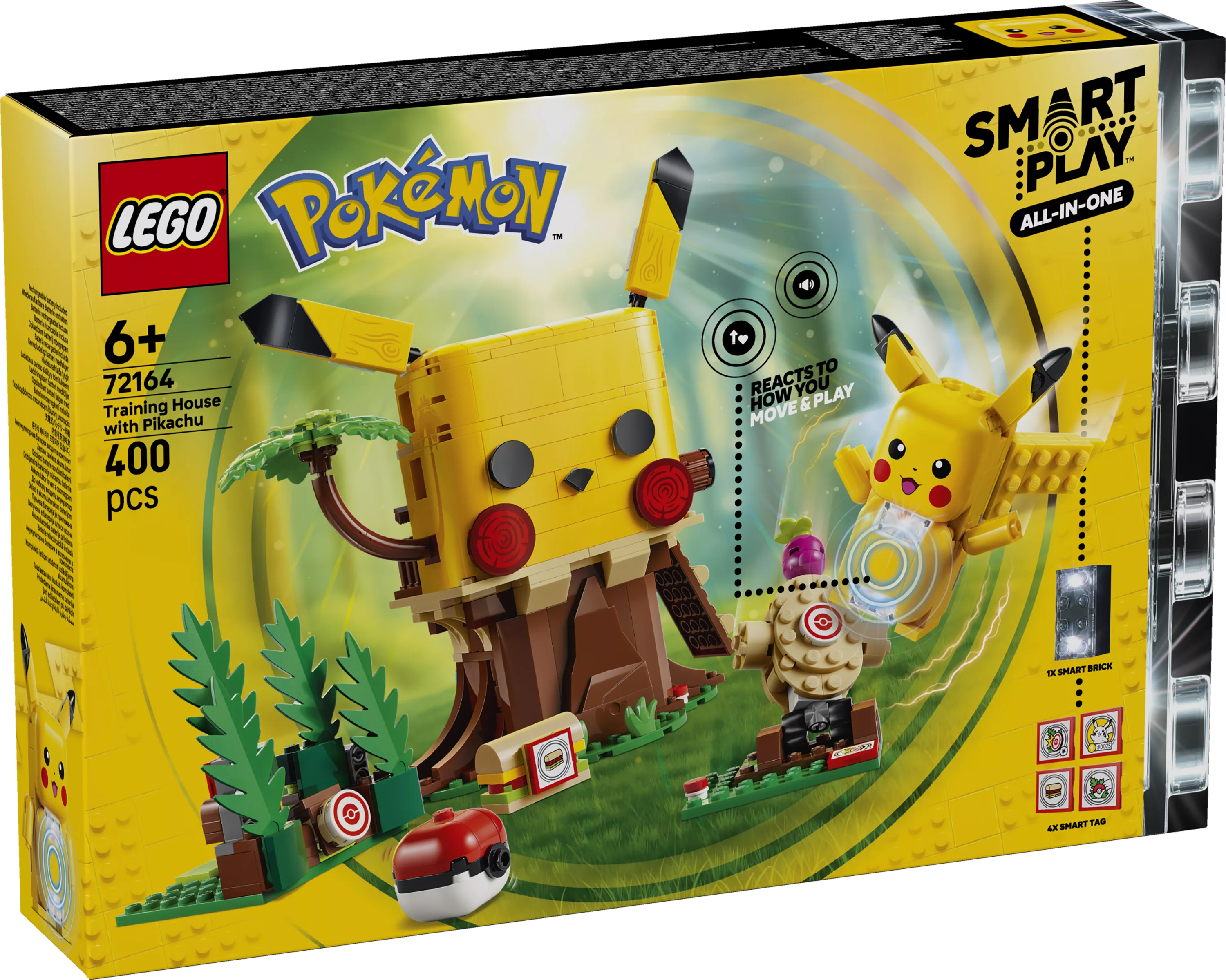 LEGO® Pokemon™ SMART Play Training House with Pikachu All in One Product Image 1