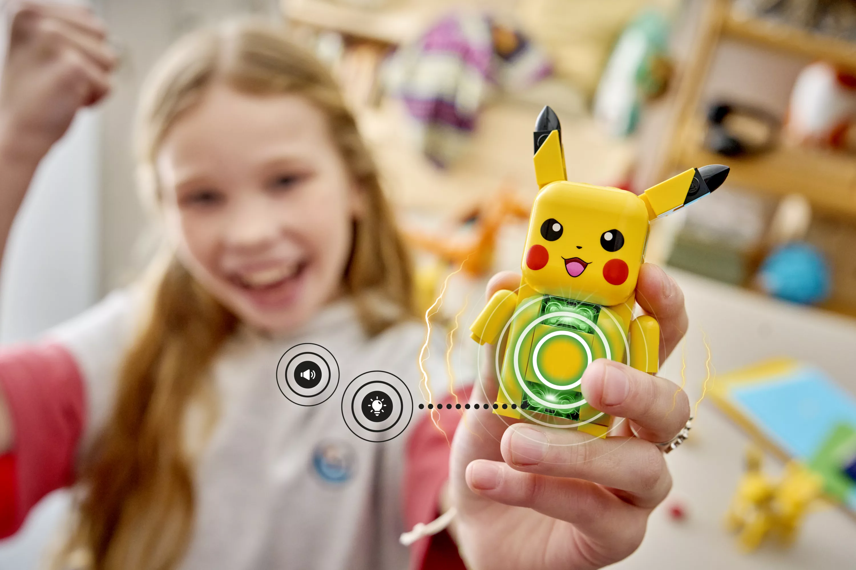 LEGO® Pokemon™ SMART Play Training House with Pikachu All in One Product Image 4