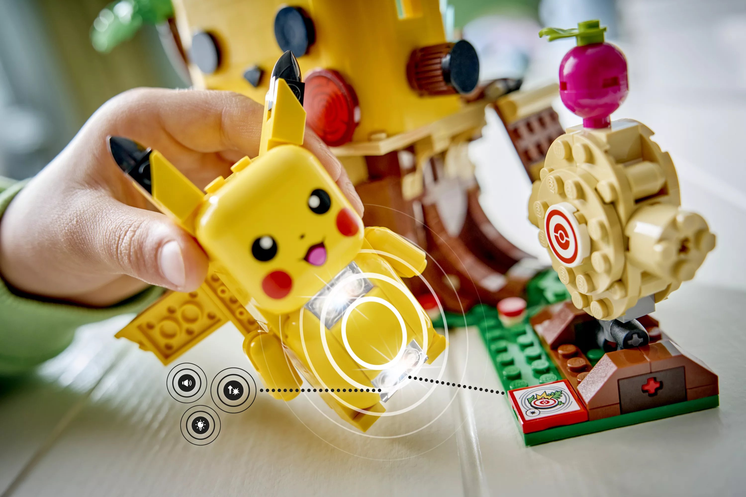 LEGO® Pokemon™ SMART Play Training House with Pikachu All in One Product Image 6