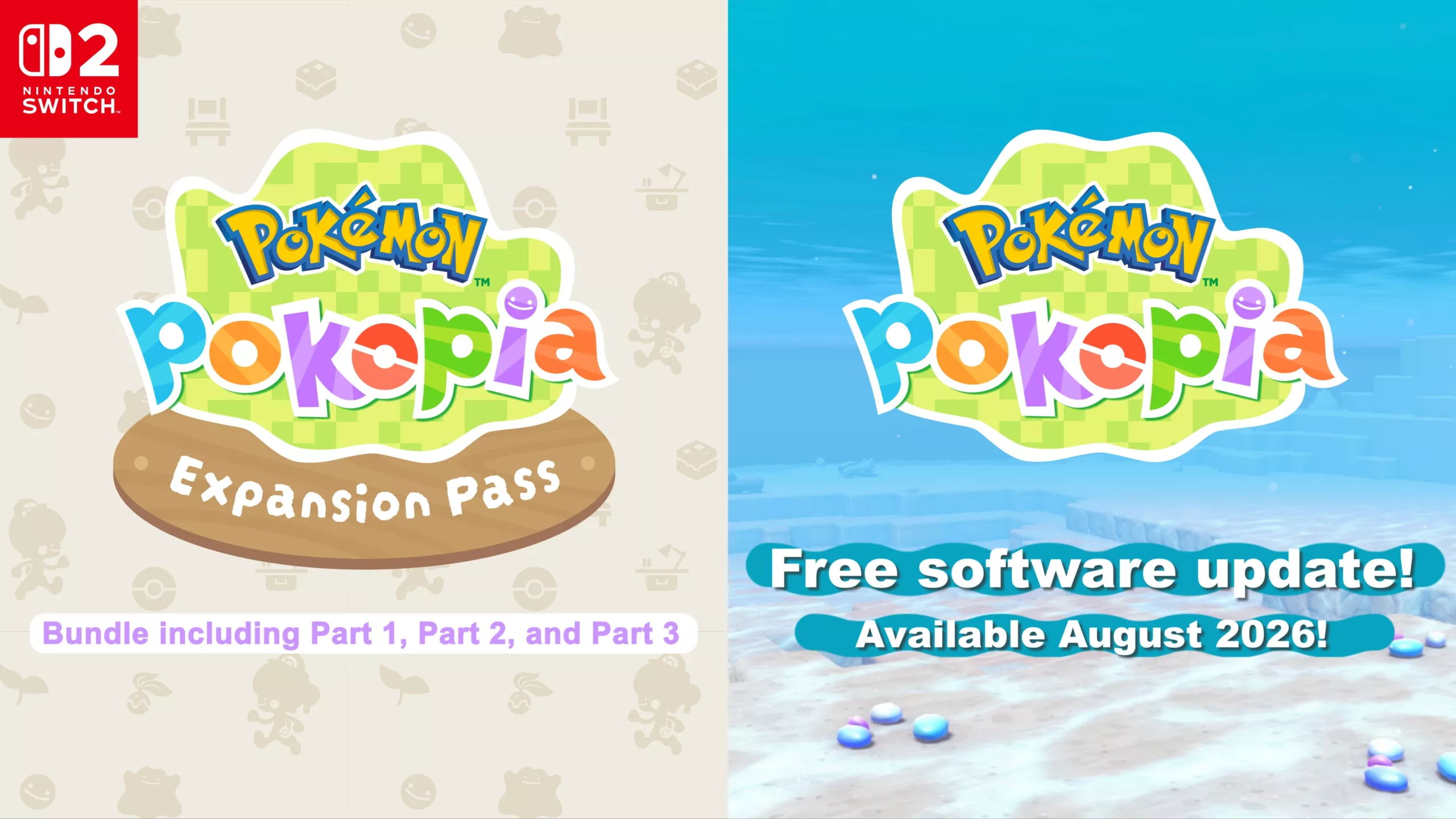 Zapowiedziano właśnie oficjalnie Expansion Pass, czyli płatne DLC do gry Pokémon Pokopia