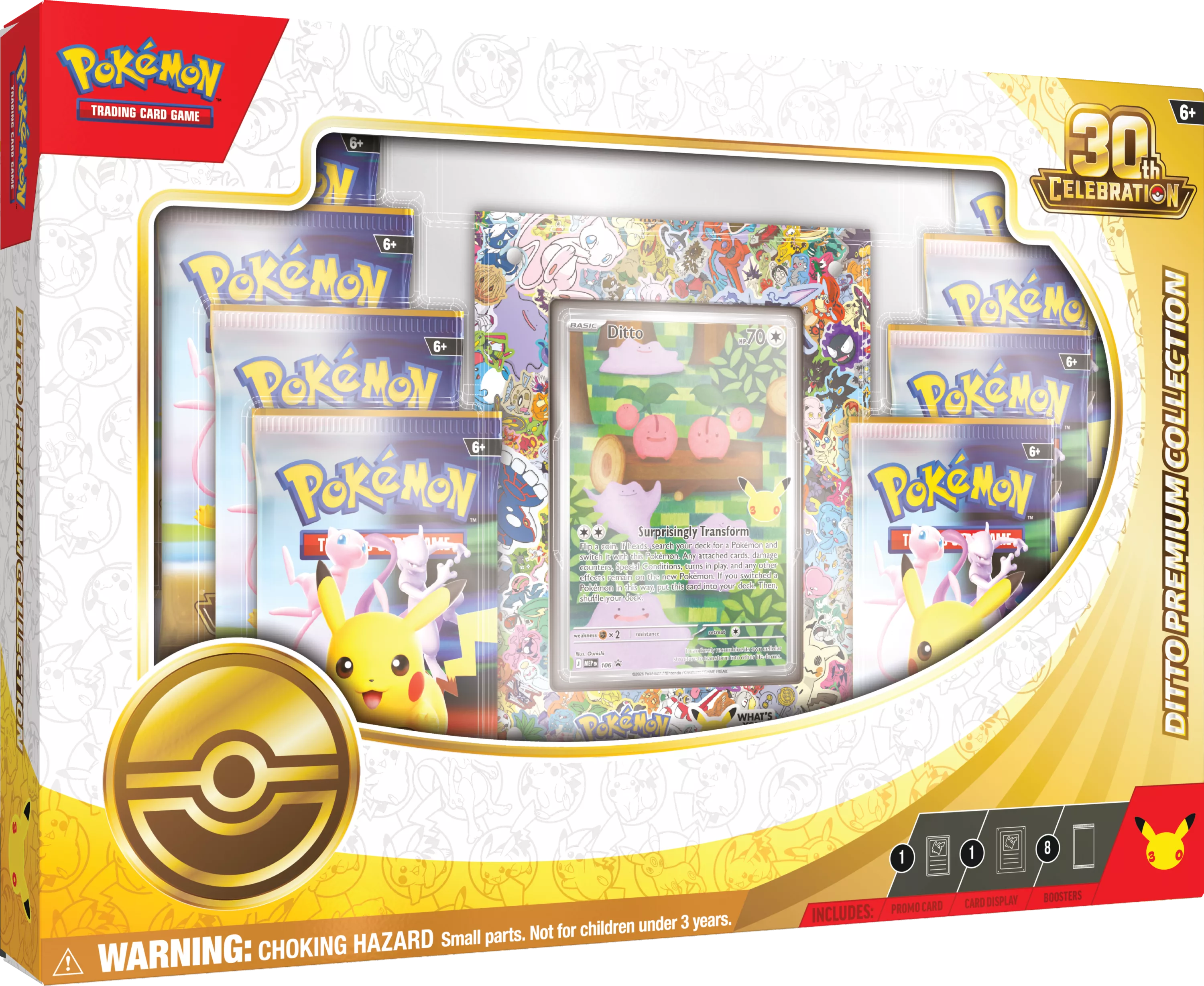 Pokemon TCG 30th Celebration Ditto Premium Collection EN