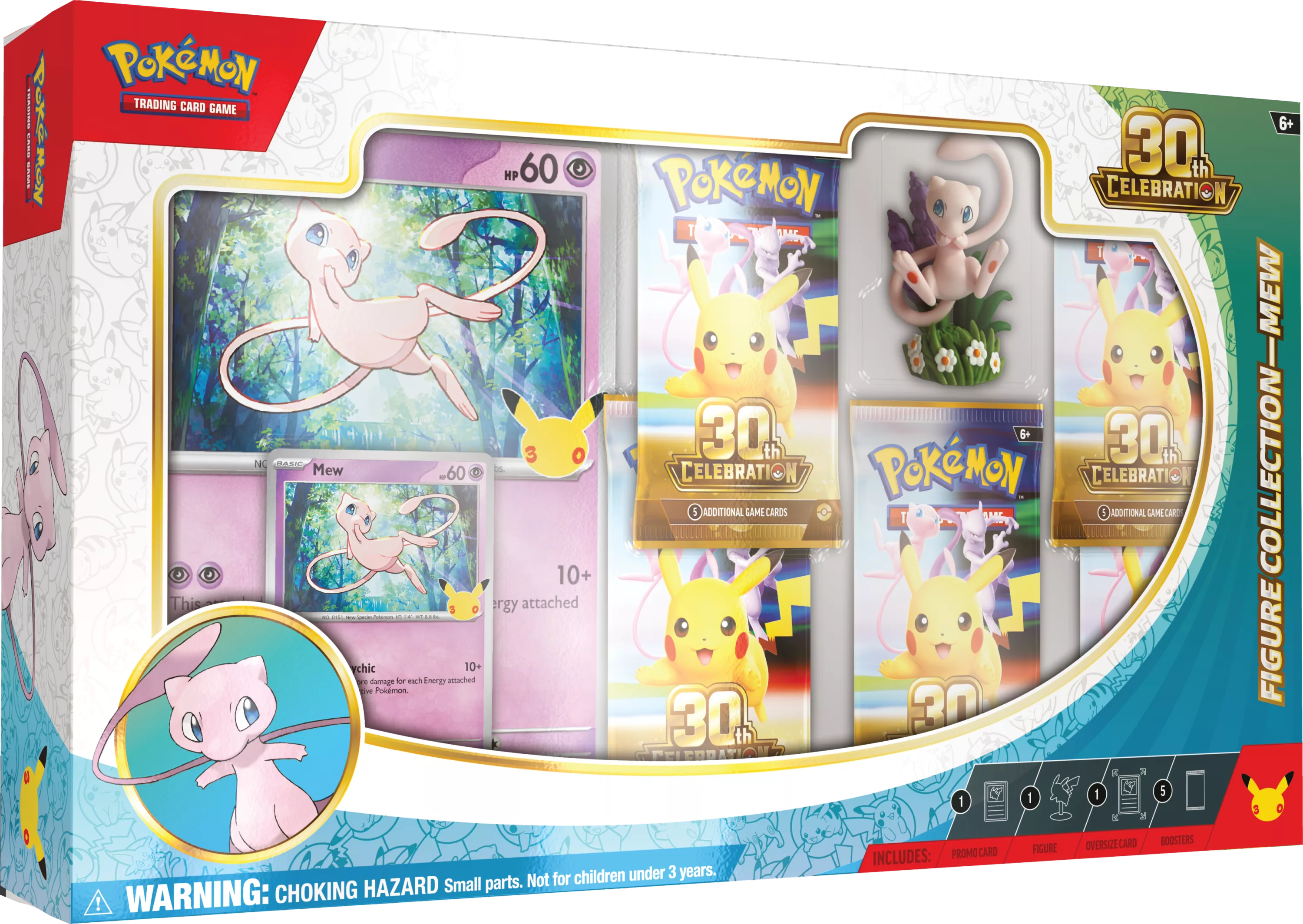 Pokemon TCG 30th Celebration Figure Collection Mew EN
