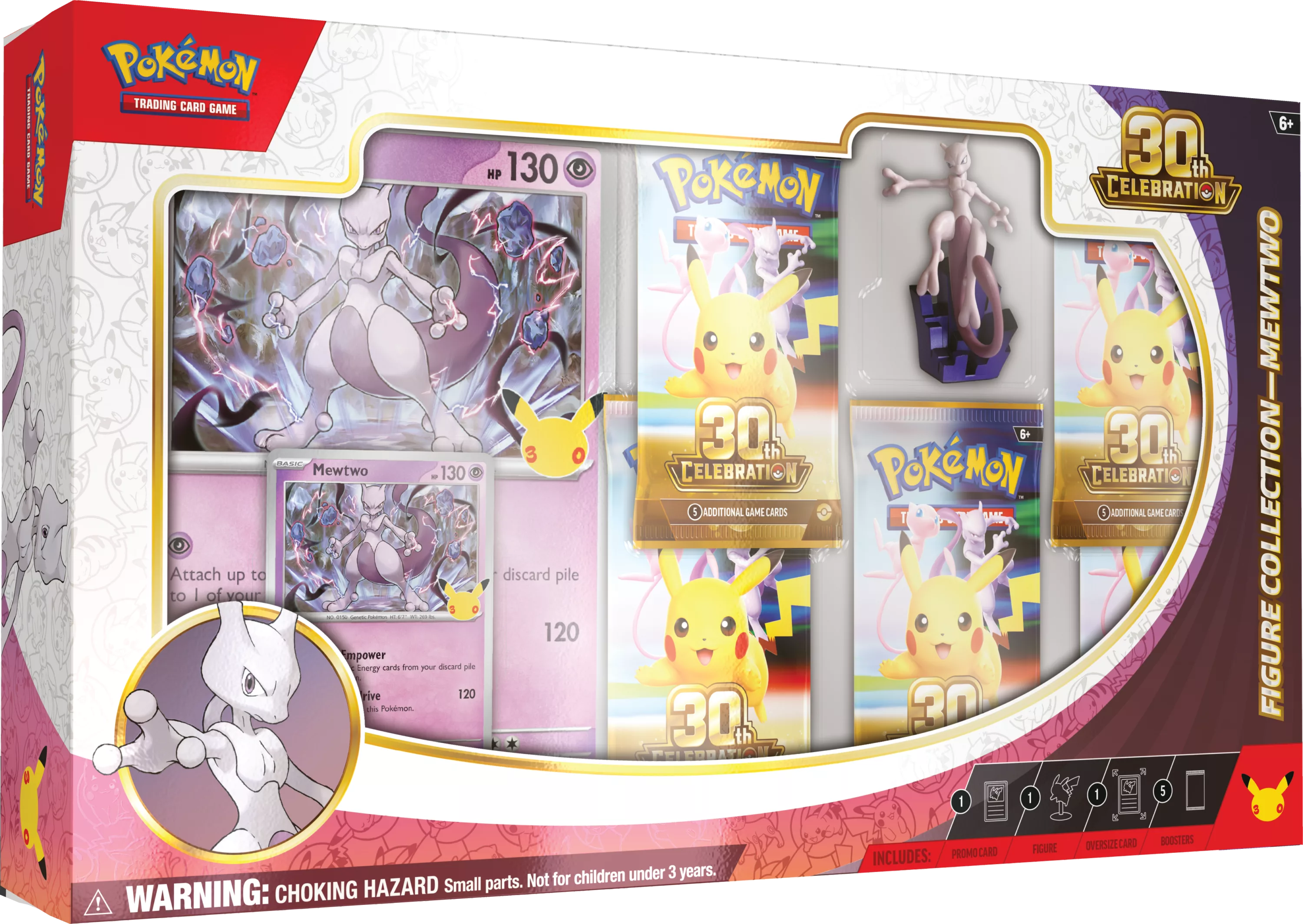 Pokemon TCG 30th Celebration Figure Collection Mewtwo EN
