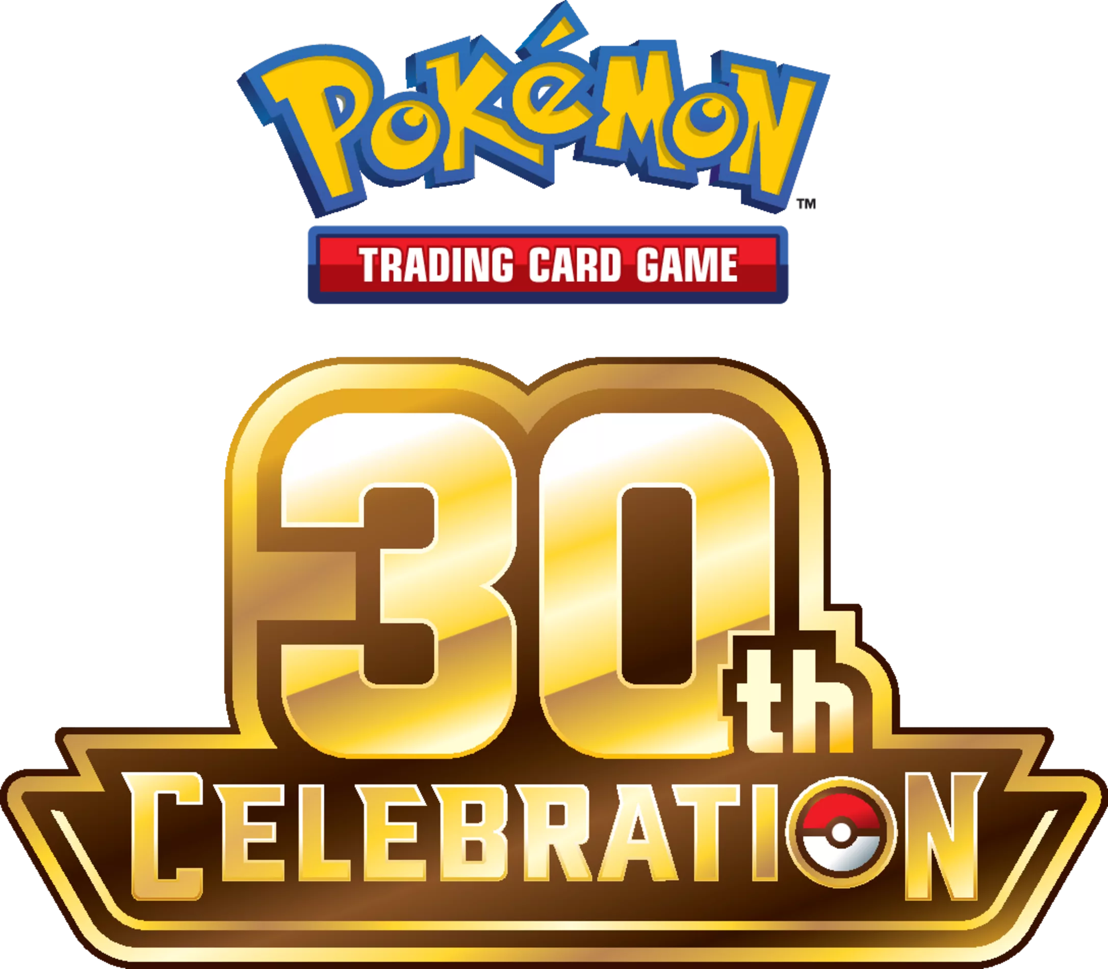 Pokemon TCG 30th Celebration Vertical Logo 1