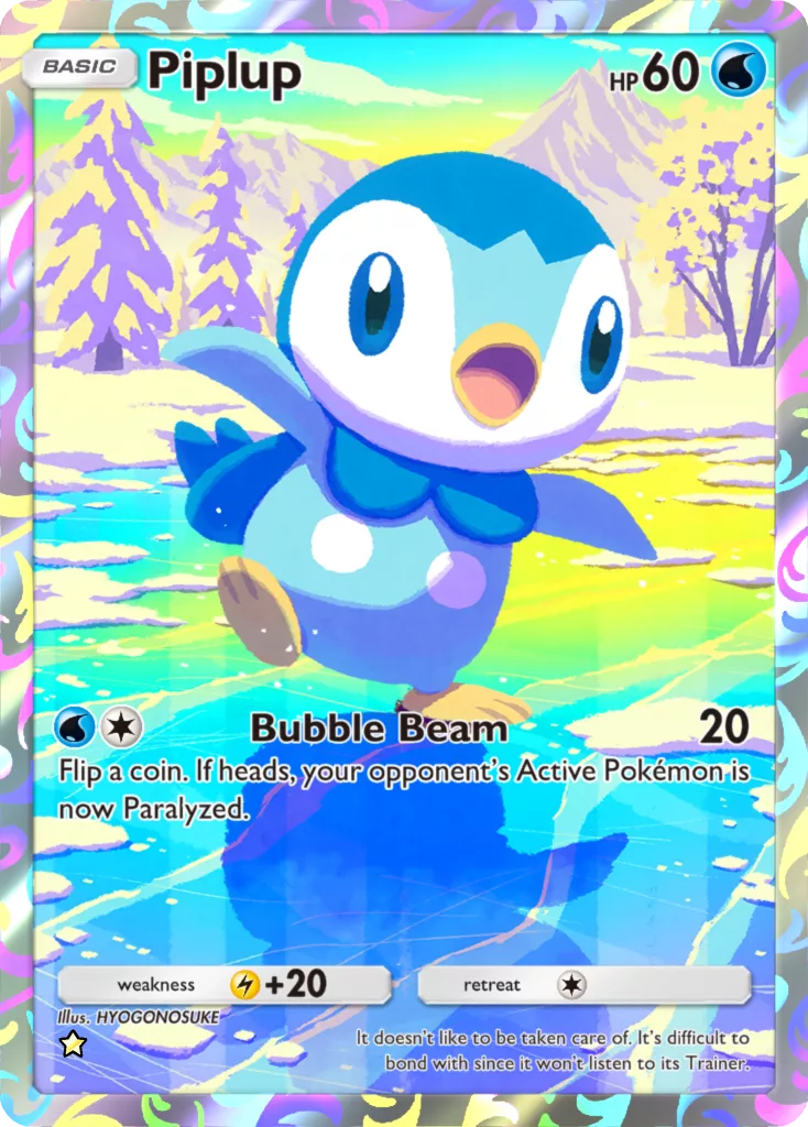 TCG Pocket Everyday Wonders Piplup EN