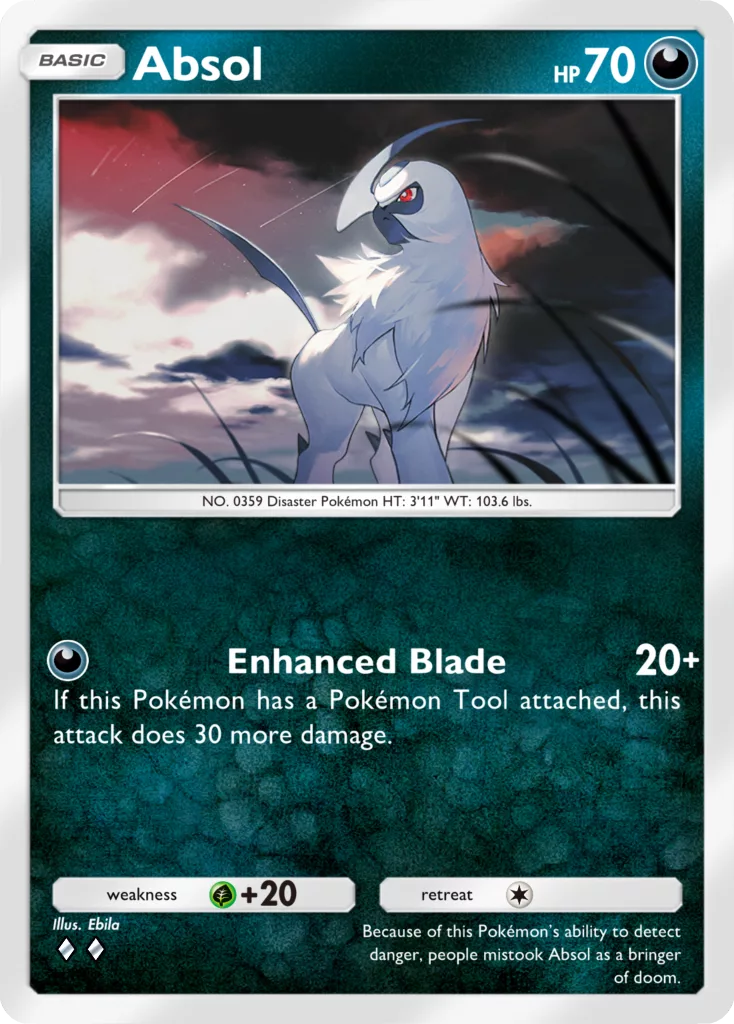 Pokemon TCG Pocket Ruler of the Skies Absol