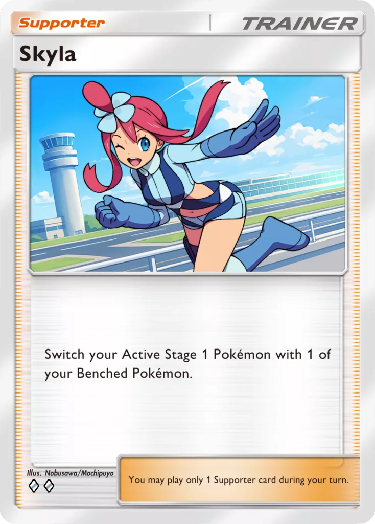 Pokemon TCG Pocket Ruler of the Skies Skyla