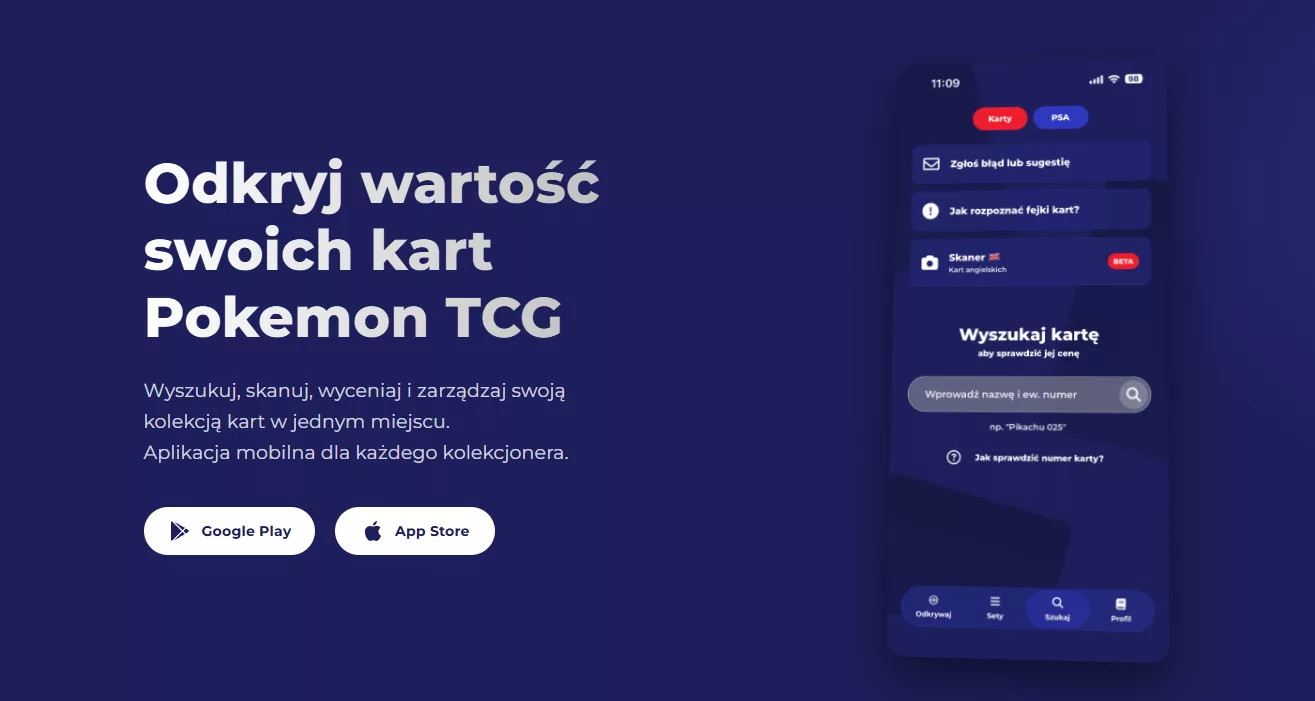 Czym jest Pokeapka? To polska aplikacja dla kolekcjonerów kart Pokémon TCG!