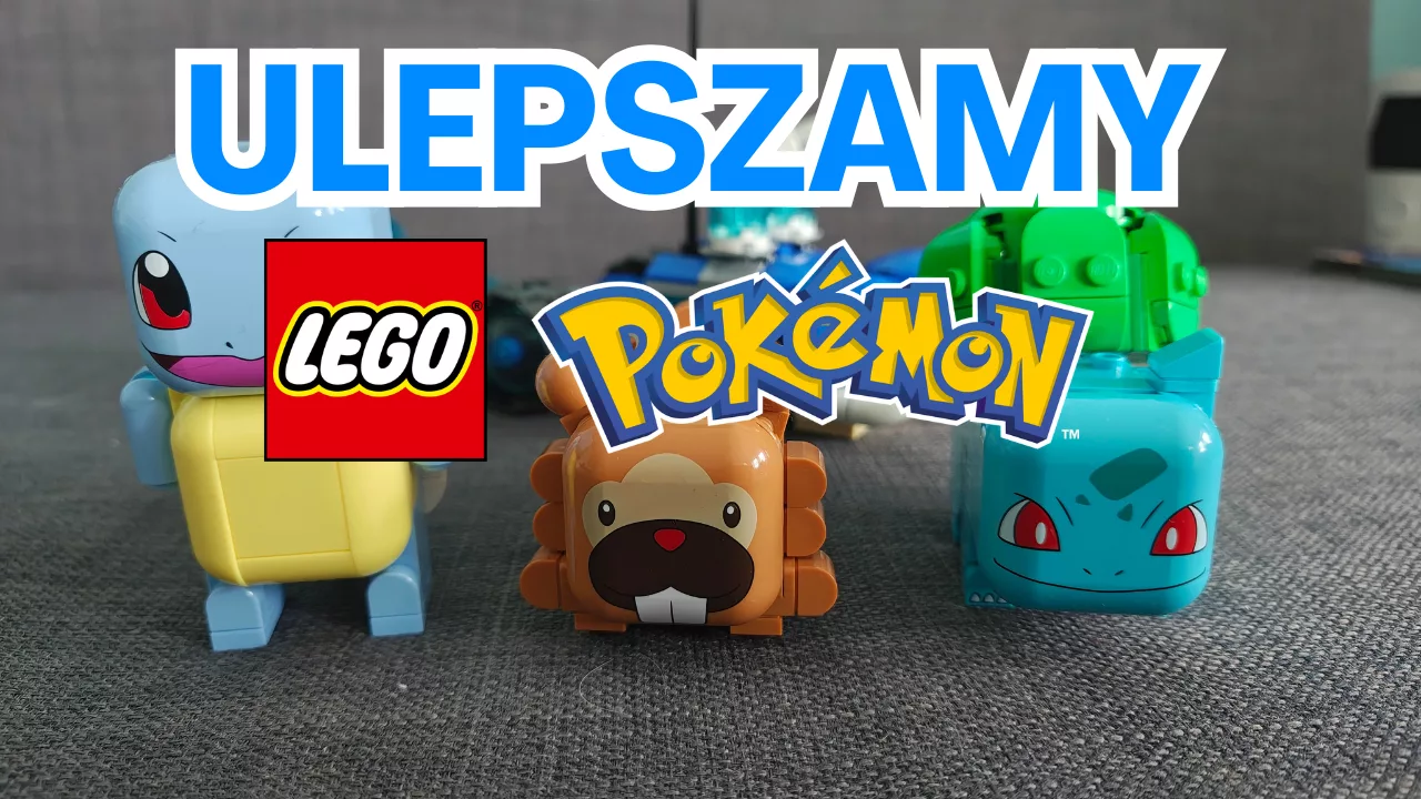 NAPRAWIAMY błędne decyzje projektantów LEGO w zestawach z Pokemonami. Zobaczcie jak.
