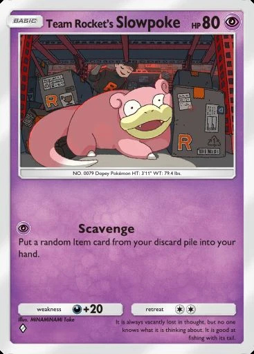 Team Rocket’s Slowpoke