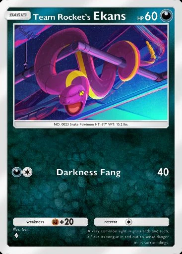 Team Rocket’s Ekans