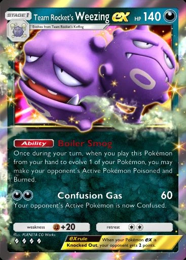 Team Rocket’s Weezing ex