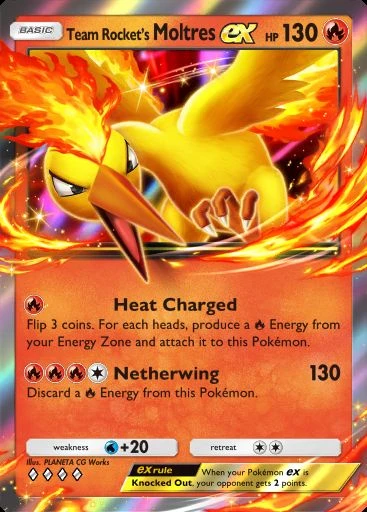 Team Rocket’s Moltres ex