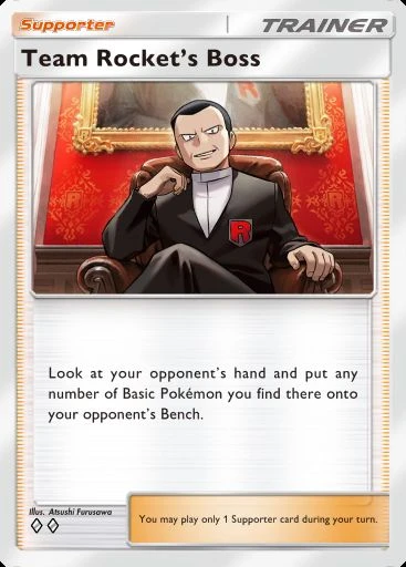 Team Rocket’s Boss