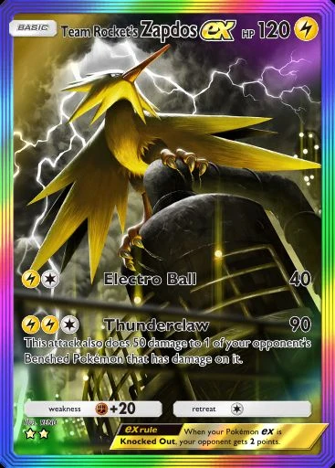 Team Rocket’s Zapdos ex