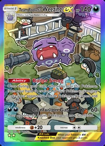Team Rocket’s Weezing ex