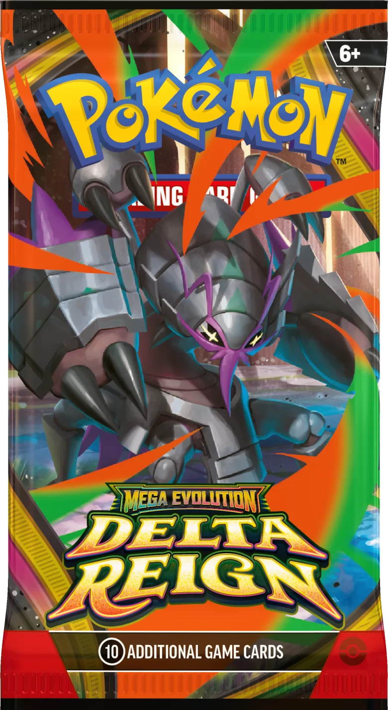 Pokemon TCG Mega Evolution—Delta Reign Booster Wrap Mega Golisopod EN