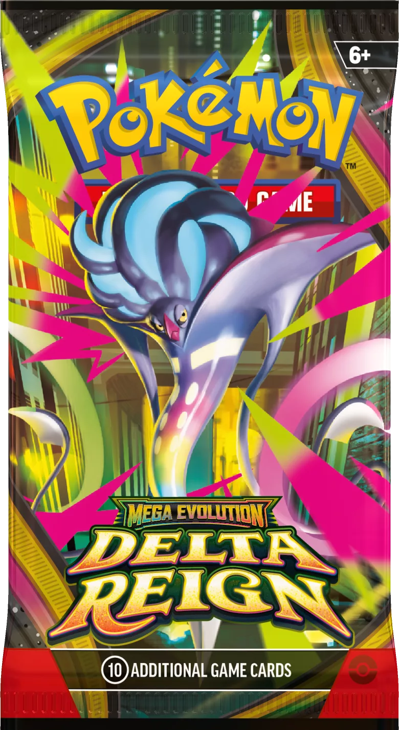 Pokemon TCG Mega Evolution—Delta Reign Booster Wrap Mega Malamar EN