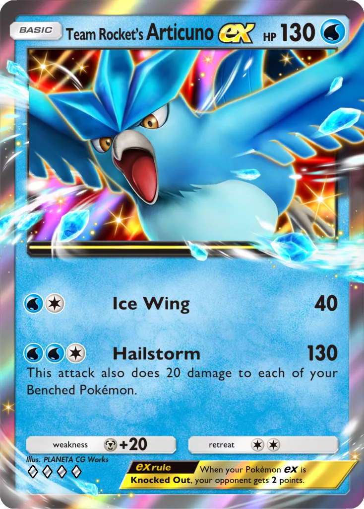 Pokemon Trading Card Game Pocket Team Rockets Ambition Team Rocket s Articuno EN