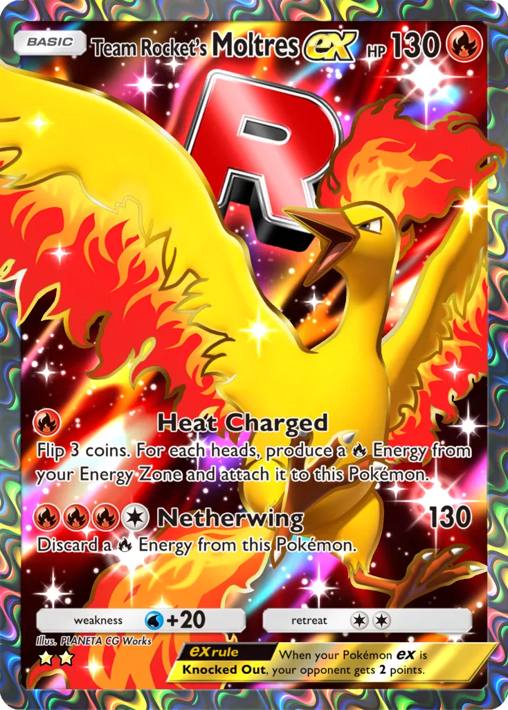 Pokemon Trading Card Game Pocket Team Rockets Ambition Team Rocket s Moltres EN