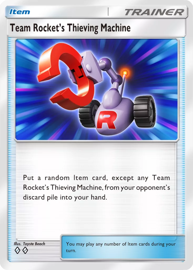 Pokemon Trading Card Game Pocket Team Rockets Ambition Team Rocket s Theiving Machine EN