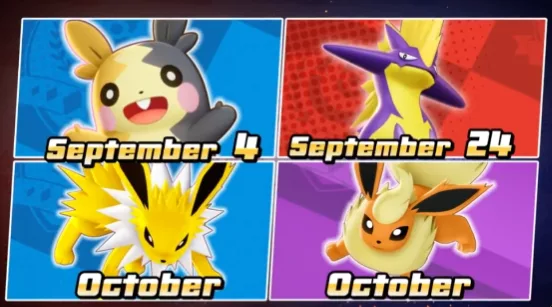 Toxtricity, Morpeko, Jolteon i Flareon zmierzają do Pokémon UNITE!