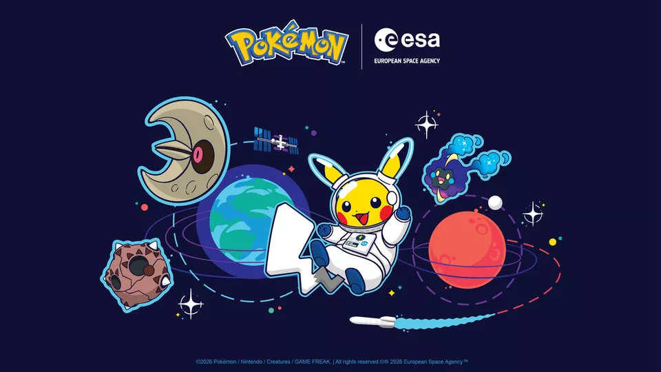 Pokémon x ESA: Kosmiczna współpraca z Europejską Agencją Kosmiczną! Astronaut Pikachu leci na orbitę i do Pokémon GO