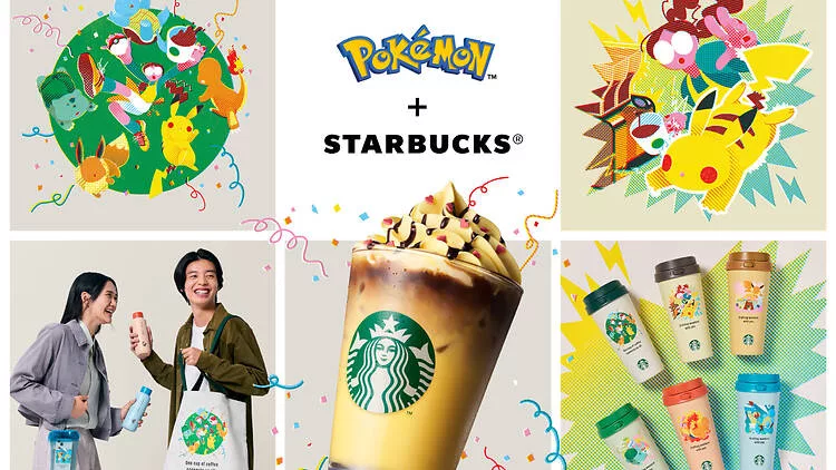 Pokémon x Starbucks w Japonii! Oficjalna kawa Pikachu Honey Cream Latte i kolekcja ponad 40 gadżetów