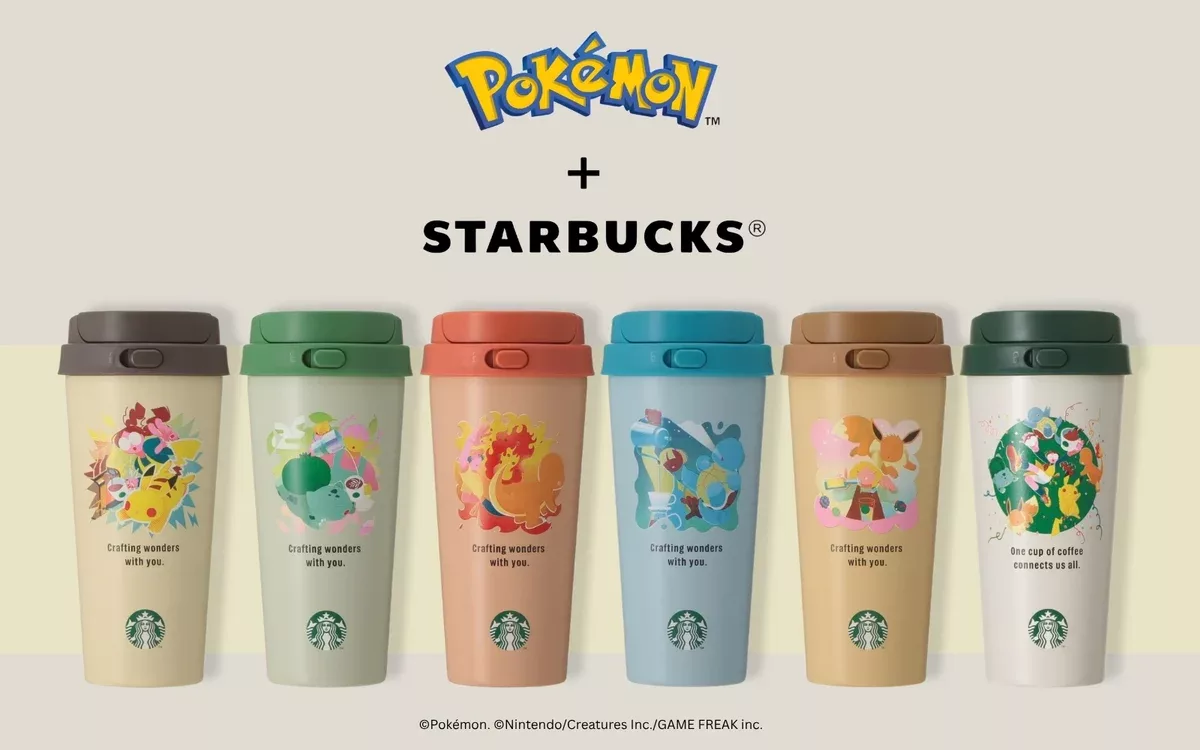 Kolekcja Pokémon x Starbucks z Japonii z bezpośrednią wysyłką do Polski! Gadżety dostępne w Wabi Sabi Store – lista produktów i ceny
