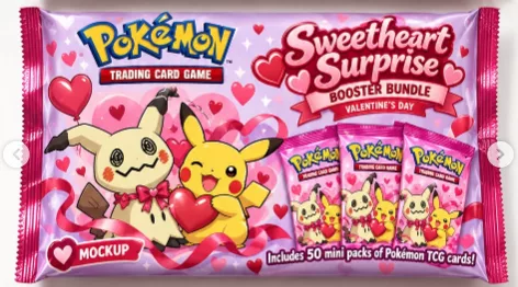 Pierwszy w historii walentynkowy zestaw Pokémon TCG nadchodzi!